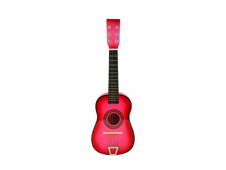 202-PINK 23 inch Kid s Acoustic Guitar - Hot Pink For Sale