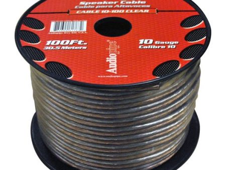 CABLE10100-CL Audiopipe 10 Gauge Speaker Wire 100 ft Online now