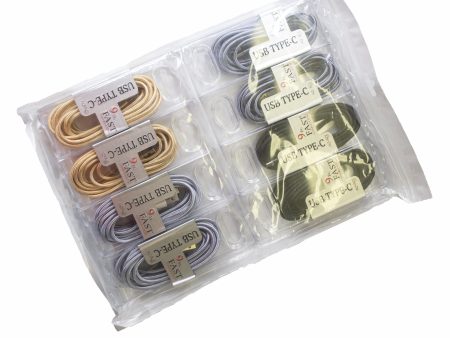 AQZTC9  AqvazeX USBA to Type C 9 ft Cable  8 pcs on Sale