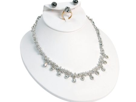 1722ALWH Necklace Display 6inch White 172-2AL(WH) Online Sale