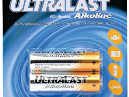 ULA2AA Ultralast AA 2 Pack Card For Cheap