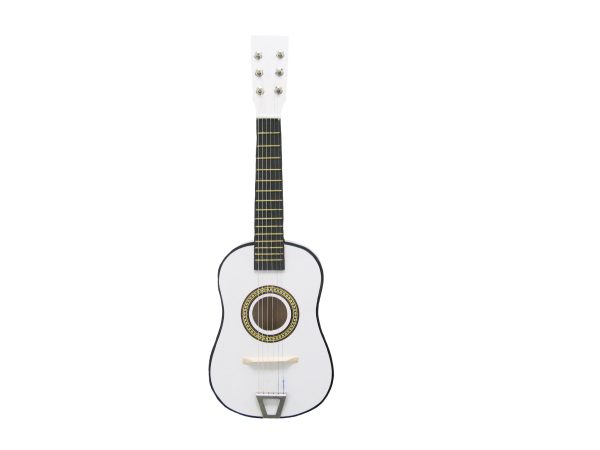 202-WHITE 23 inch Kid s Acoustic Guitar - White Hot on Sale