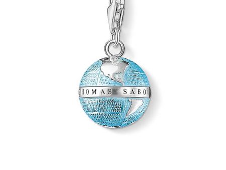 Sterling Silver Thomas Sabo Charm Club Globe Sale