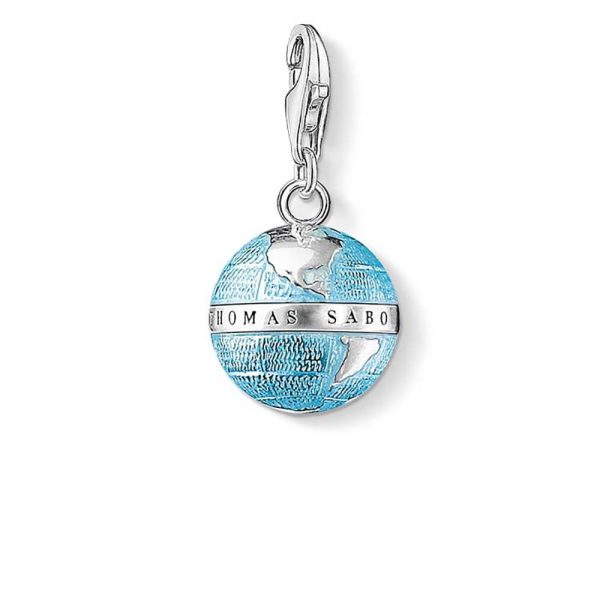 Sterling Silver Thomas Sabo Charm Club Globe Sale