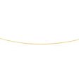 9ct Yellow Solid Gold 15 Gauge 46cm Chain For Discount