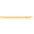 9ct Yellow Gold 250 Gauge Curb 21.6cm Bracelet For Sale