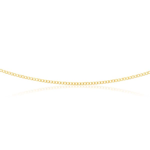 9ct Yellow Solid Gold 60 Gauge 50cm Chain Cheap