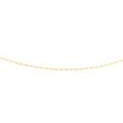 9ct Yellow Gold 40 Gauge 1:1 Figaro 46cm Chain For Cheap