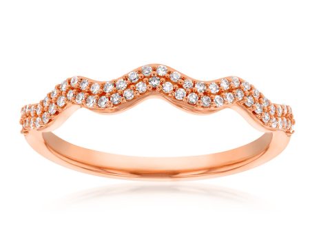 10ct Rose Gold 1 5 Carat Diamond Ring Supply