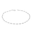 Sterling Silver 19cm Fancy Dicut Twist Bracelet Online Hot Sale