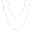 9ct Yellow Gold 40 Gauge 1:3 Figaro 56cm Chain Online Hot Sale