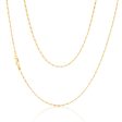 9ct Yellow Gold 40 Gauge 1:1 Figaro 46cm Chain For Cheap