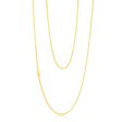 9ct Yellow Gold Silverfilled 60 Gauge Curb 80cm Chain Online