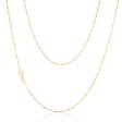 9ct Yellow Gold 40 Gauge 1:3 Figaro 51cm Chain on Sale