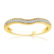 10ct Yellow Gold 0.05 Carat Diamond Claw Ring Online Sale