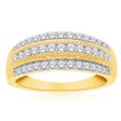 10ct Yellow Gold 1 2 Carat Diamond Ring For Cheap