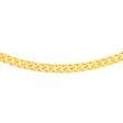 9ct Yellow Solid Gold 350 Gauge 55cm Curb Chain Discount