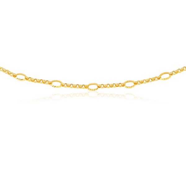 9ct Yellow Gold 45cm Belcher Chain Online Hot Sale