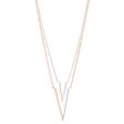 9ct Rose Gold Diamond Pendant With Chain Online Hot Sale