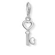 Sterling Silver Thomas Sabo Charm Club Open Heart Key Online Sale