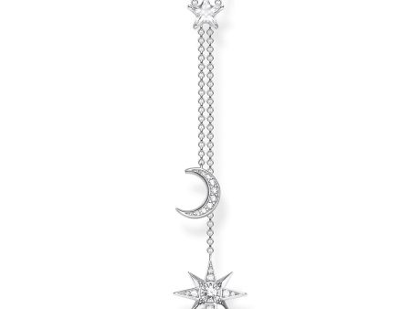 Sterling Silver Thomas Sabo Magic Star and Moon Necklace Discount