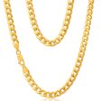 9ct Superb Yellow Gold Copper Filled Curb Chain Hot on Sale