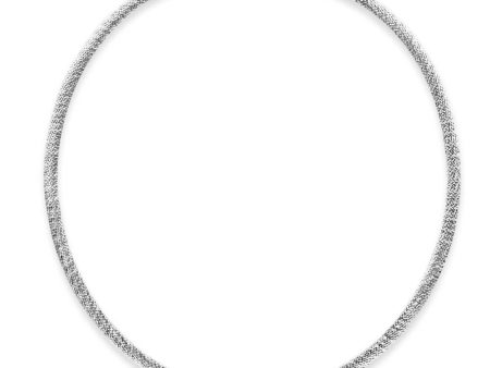 Sterling Silver Reversible Omega 5mm Chain Cheap