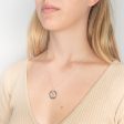 Sterling Silver Rose Gold Plated Love Is Infinity Pendant With 40 + 5cm Chain Hot on Sale