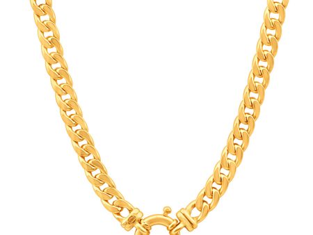 9ct Delightful Yellow Gold Copper Filled Curb Chain Hot on Sale