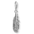 Sterling Silver Thomas Sabo Charm Club Feather Cheap