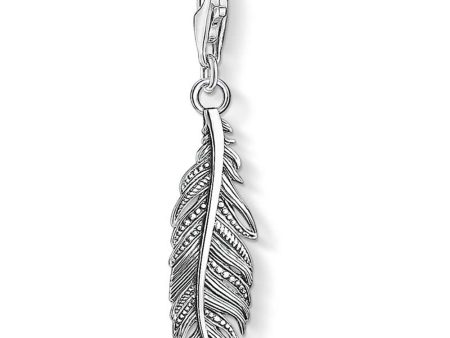 Sterling Silver Thomas Sabo Charm Club Feather Cheap