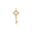 Thomas Sabo Gold Plated Sterling Silver Magic Garden Key Pendant Supply