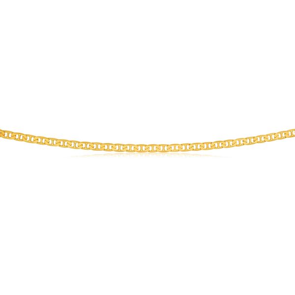 9ct Yellow Solid Gold 80 Gauge 60cm Anchor Chain Supply