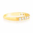 18ct Yellow Gold Ring With 3 8 Carats Of Diamonds Hot on Sale