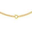 9ct Delightful Yellow Gold Copper Filled Curb Chain Hot on Sale