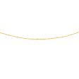 9ct Yellow Gold 50cm Chain 35 Guage 9y Online Sale