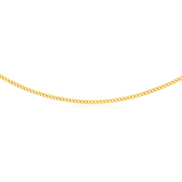 9ct Yellow Solid Gold Curb  Colt  Chain Fashion