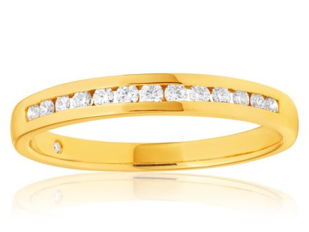 1 5 Carat Flawless Cut 18ct Yellow Gold Diamond Ring For Sale