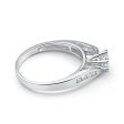 18ct White Gold Ring With 0.5 Carats Of Brilliant Cut Diamonds Discount