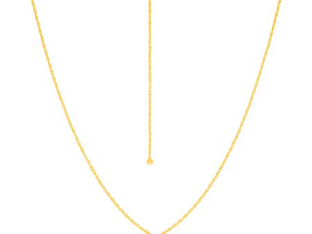 14ct Gold Plated Sterling Silver 1 10 Carat Diamond Pendant on Adjustable 60cm Chain Cheap