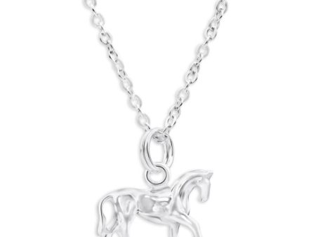 Sterling Silver Prancing Horse Pendant Online Sale