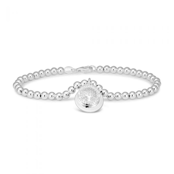 Sterling Silver Tree Of Life Charm 19cm Ball Bracelet Online Hot Sale