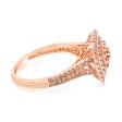 9ct Rose Gold 1 Carat Diamond Dress Ring Online Hot Sale