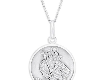 Sterling Silver St Christopher Pendant For Cheap