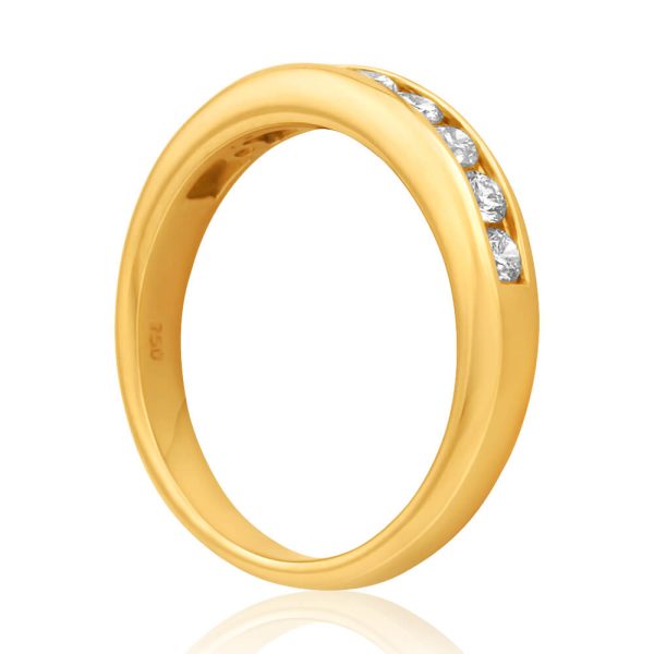 18ct Yellow Gold  Stefania  Ring With 0.5 Carats Of Brilliant Cut Diamonds Sale