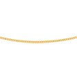 9ct Yellow Solid Gold 50cm 70 Gauge Curb Chain For Cheap