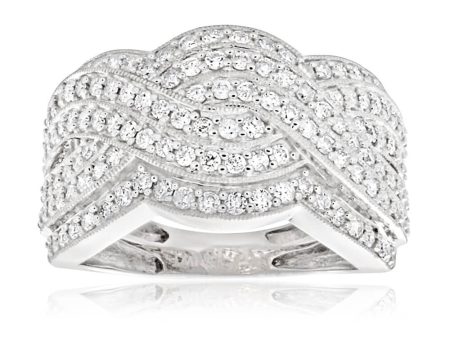 1.00 Carat Diamond Ring in 9ct White Gold Online now