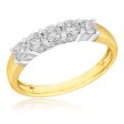 18ct Yellow Gold Diamond Ring Cheap