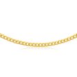 9ct Superb Yellow Gold Copper Filled Curb Chain Hot on Sale