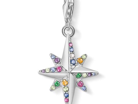 Sterling Silver Thomas Sabo Charm Club Colourful Star Hot on Sale